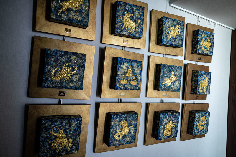 ホロスコープ 占星術 ファインアート イタリアン・アーティスト MAZZI FINE ART